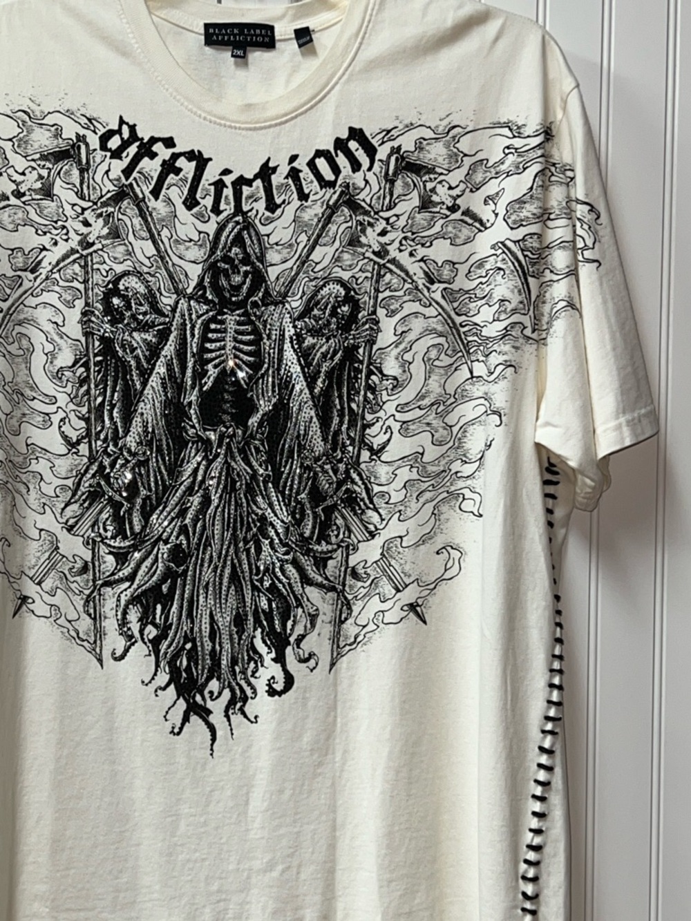 Affliction Dark Summon Black Label Shirt XXL NWOT New Without Tags